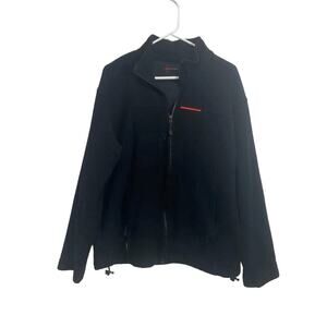 Icebreaker PURE + Merino Wool Black Jacket